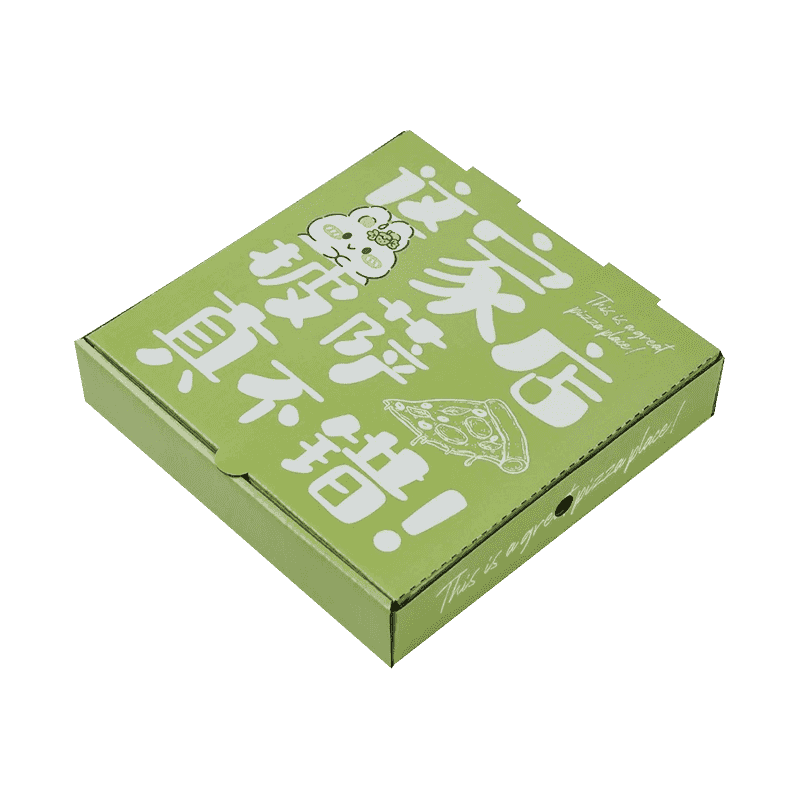 Corrugated Pizza Packaging Pyxidas