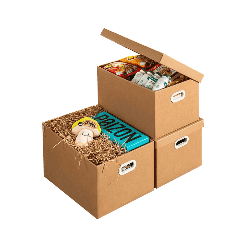 Movere Corrugated Shipping Pyxidas