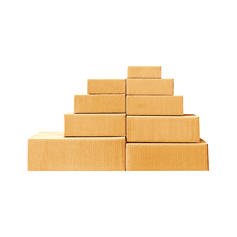 Medium-High Corrugated Zip Shipping Boxes