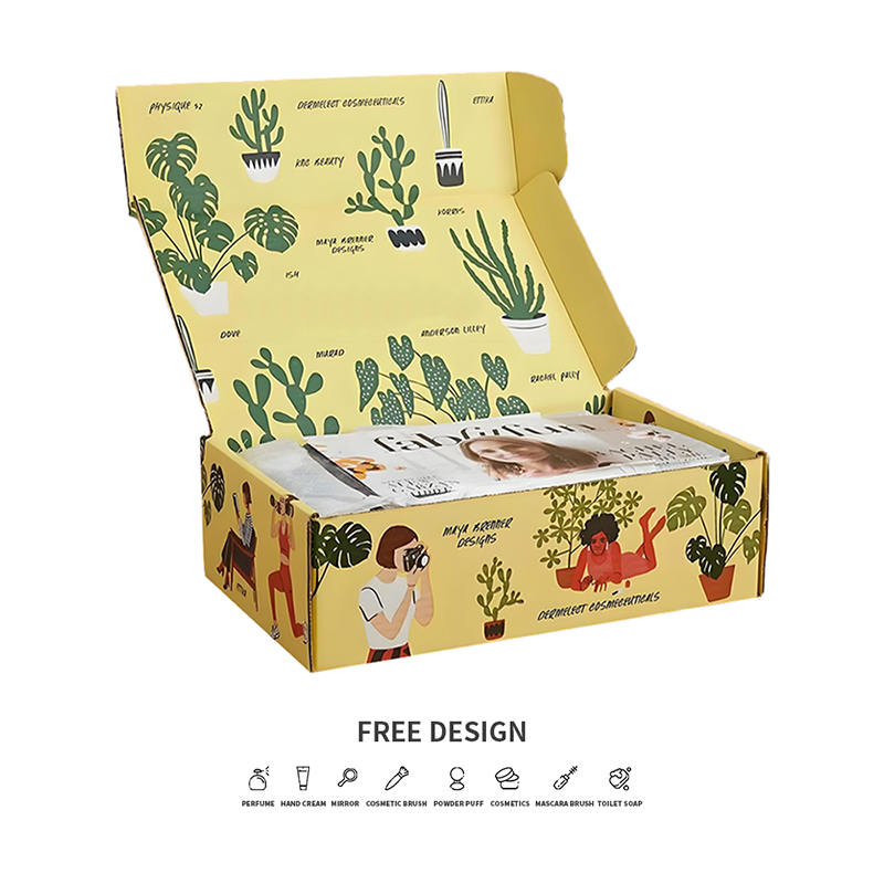 Lasciva Potted Plantarum Corrugated Medicamine Packaging Pyxidas