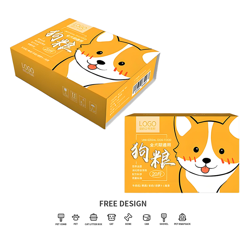 Corrugated Pet Food Packaging Pyxidas