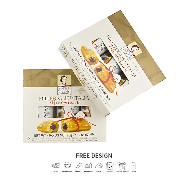 Corrugated Biscuit Packaging Pyxidas