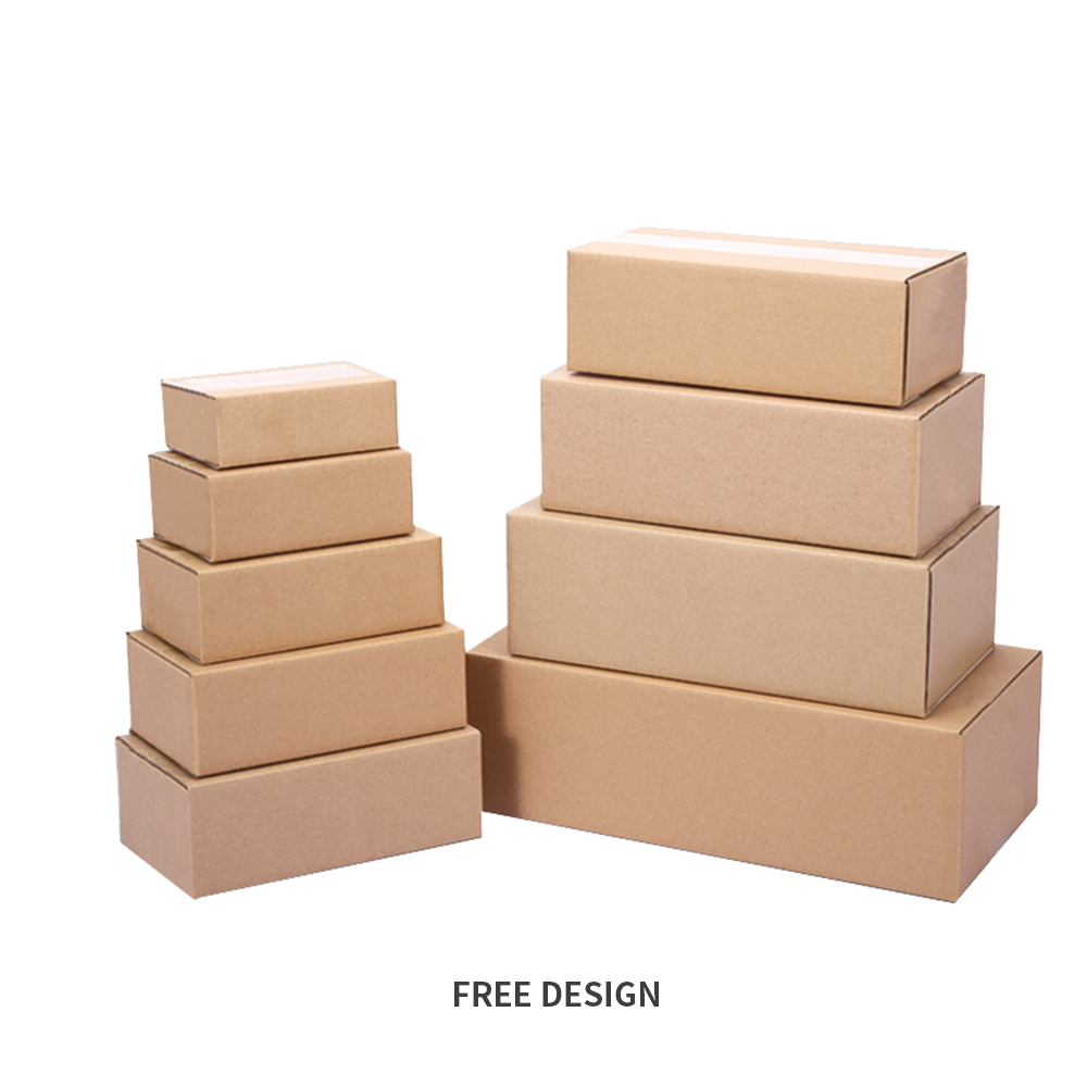Cuboid Cardboard Small Commodities Shipping Boxes