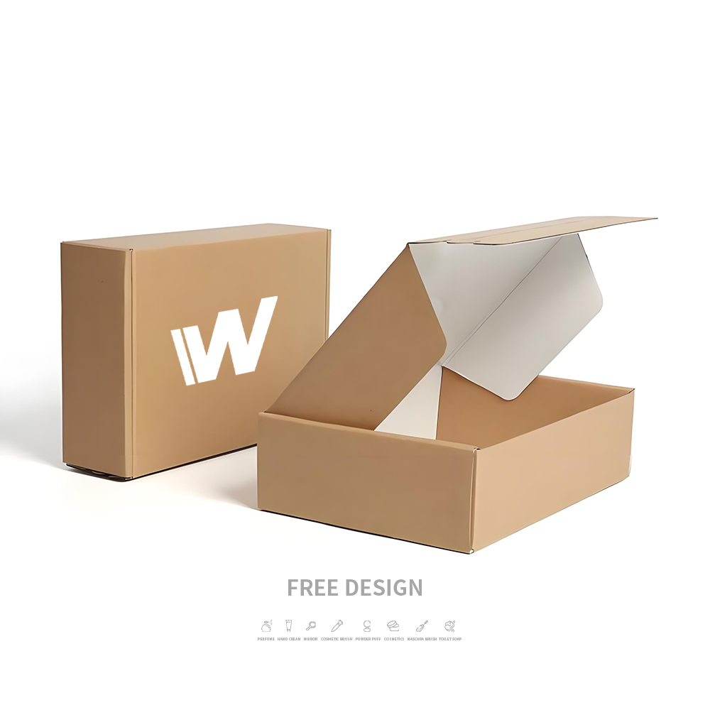 Cardboard Folding Shipping Pyxidas