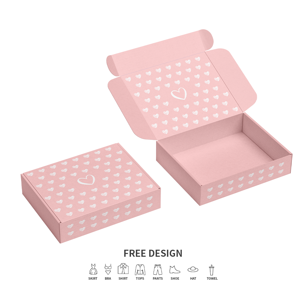 Sarcinas et Sacculi Corrugated Packaging Pyxidas