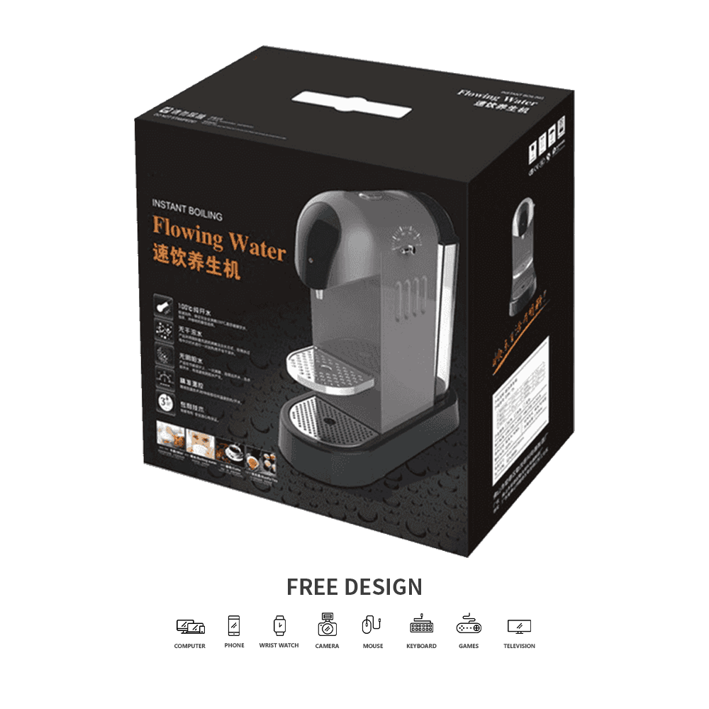 Aqua Dispensator Corrugated Packaging Pyxidas